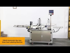 Αυτόματο κουτί γωνία διπλές πλευρές σφράγιση Ετικέτες Μηχανή